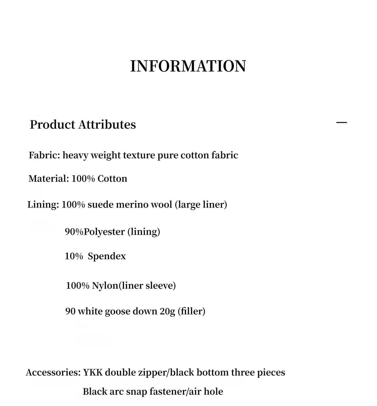 "Winter Institute" Windproof and Warm Drop Shoulder Large Version Long Hooded Detachable Liner Parka