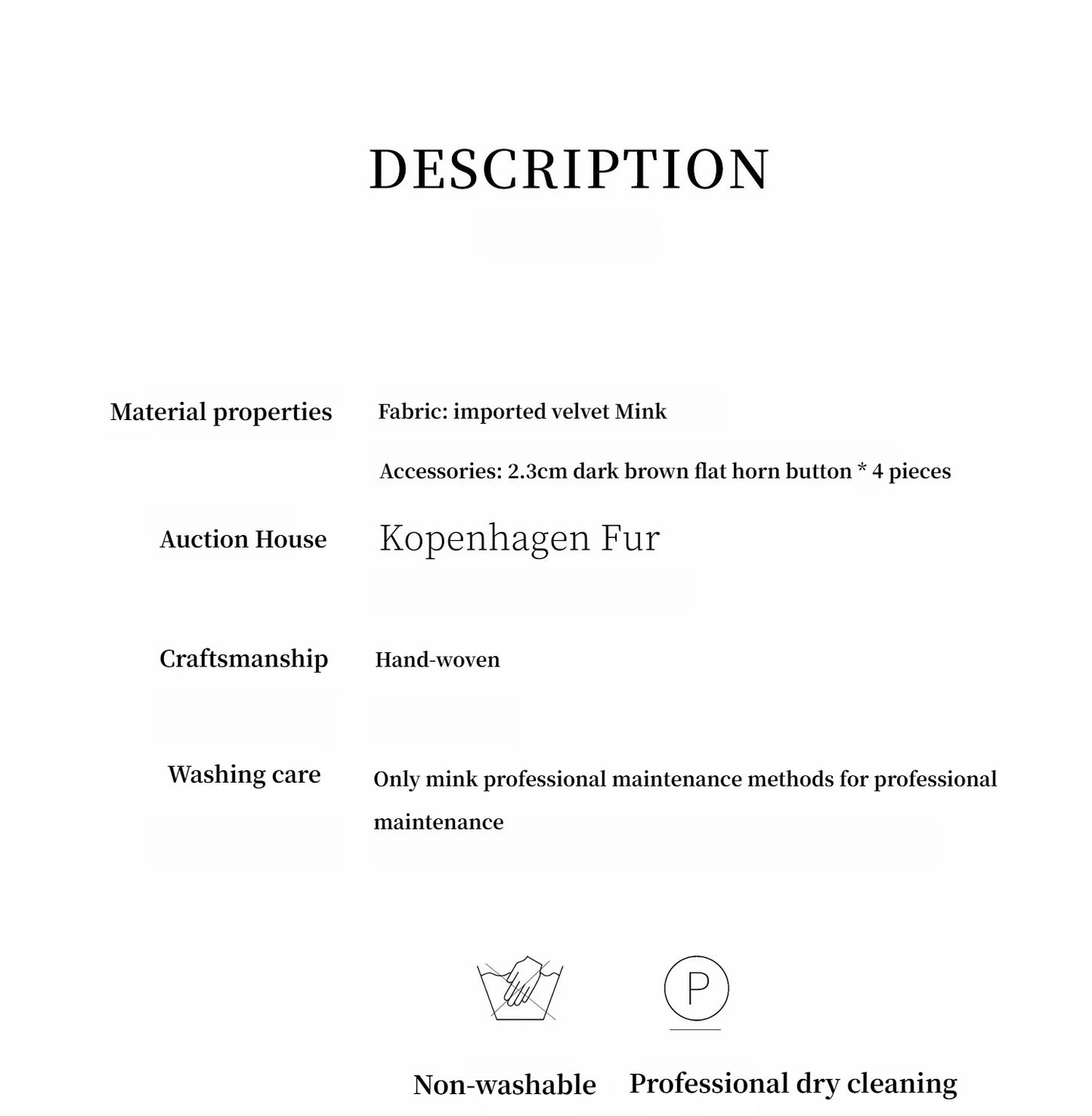 "Moon Serenade" High-Luxury Imported Velvet Mink Woven Fur Coat Mid-Length Mink Coat (Handmade)