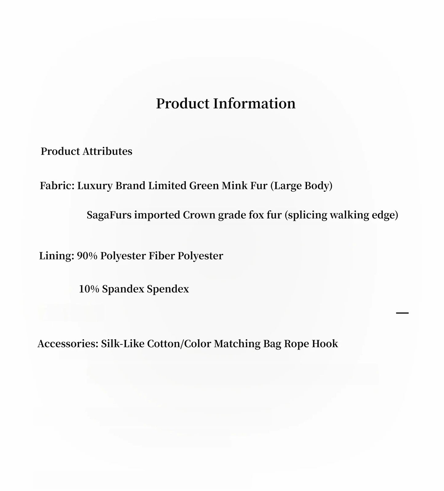 "Casual Gene" Wide Shoulder Straight Fit Blue Mink Fur Patchwork with Contrasting Fox Fur Coat for Women