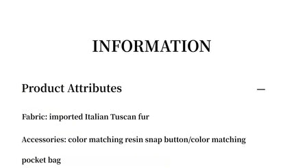"Castle Dusk" V-Neck Italian Imported Tuscan Curly Wool Sheepskin Fur Coat Winter